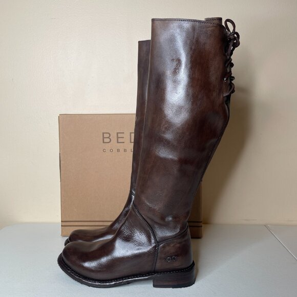 BED STU Manchester Distressed Leather Riding Boots BEDSTU Size 8 - Picture 5 of 16